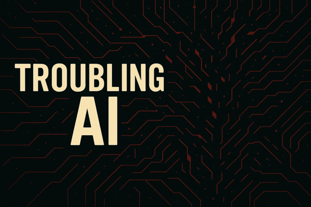 Troubling AI